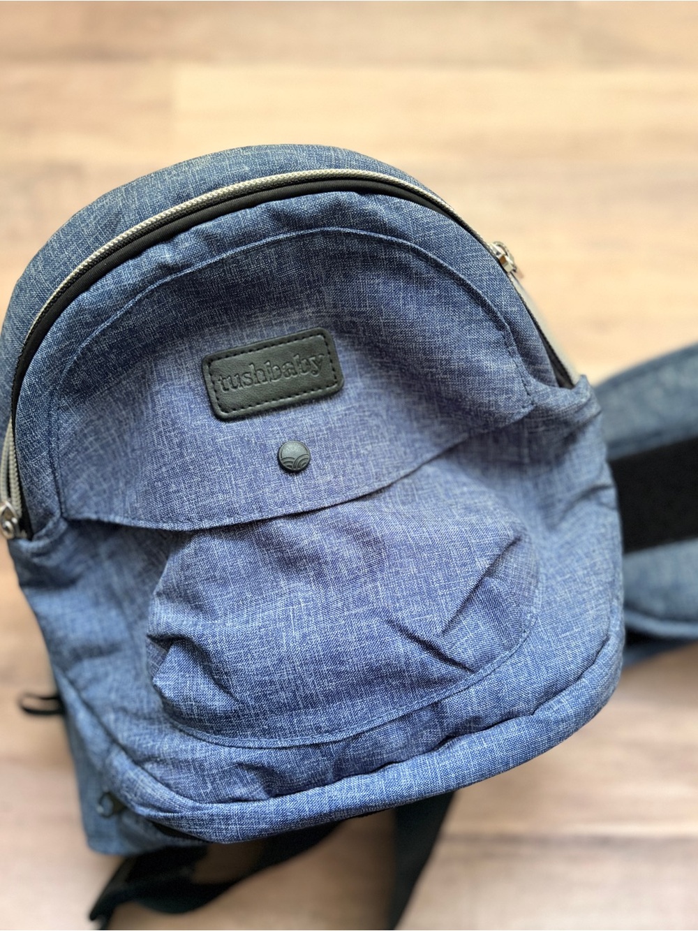 Tushbaby hip carrier blue